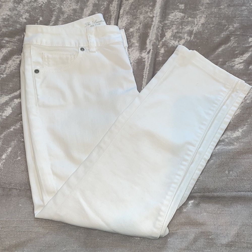 ✨2 for $15✨The Limited - Ankle White Jeans - Size 2